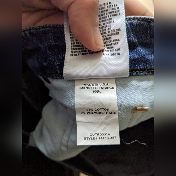 Citizens of Humanity Racer Skinny Jean. Low rise. Size 26. - Picture 8 of 8